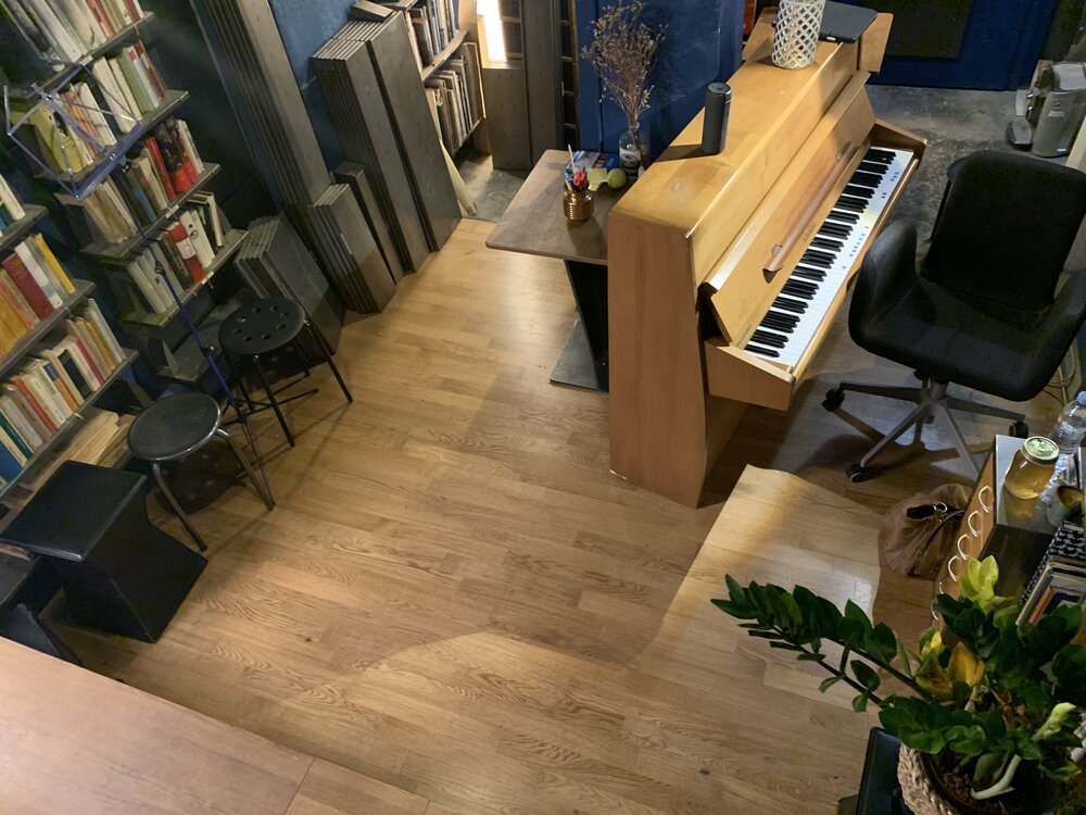 Music room / studio at
Langstrasse ZH5
