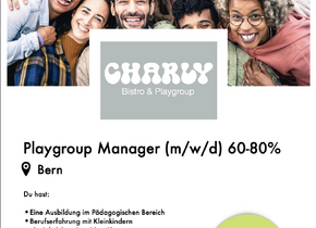 Playgroup Manager (m/w/d) 60-80%