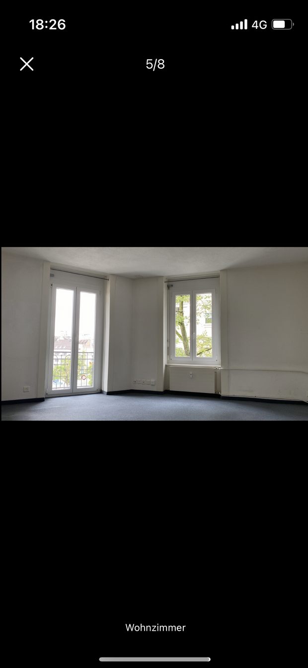 Untermiete: 3 Zimmerwohnung in Wipkingen, unmöbliert,...