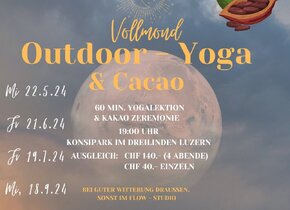 Vollmond Outdoor Yoga & Cacao
Yoga & Cacao im...