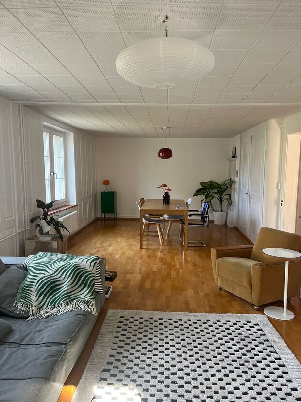 befristet/sublease: furnished, bright Apartment with Rooftop and Garden (15.6. - 15.9.)