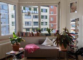 2 Zimmer in Wollishofen (Juli bis Mitte August)