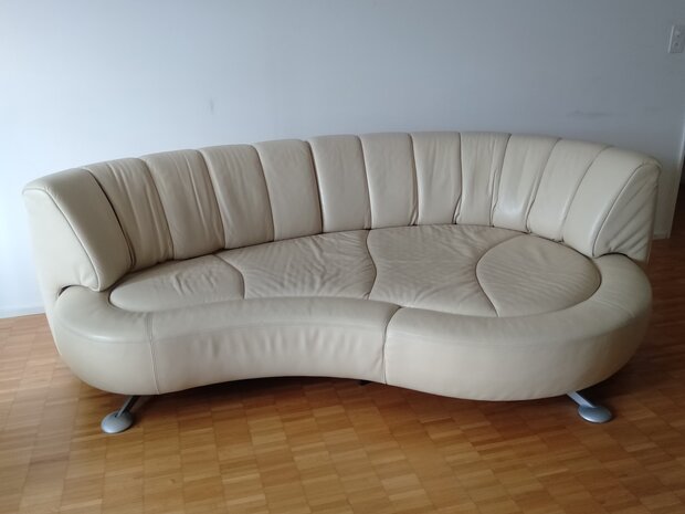 De Sede DS164 / 30 Designer Leder Sofa mit Slide Funktion