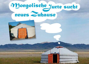 Wunderschöne Mongolische Jurte zu verkaufen!